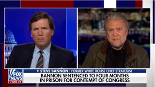 DC JUDGE SENTENCES STEVE BANNON TO 4 MONTHS PRISON