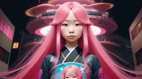 Japanese Girl Concept Art ☯️