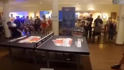 Table tennis of another kind