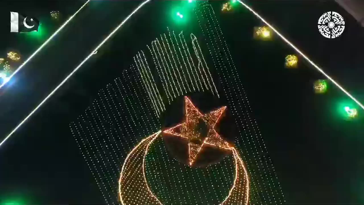 Bahria Enclave Islamabad on the eve of independence day