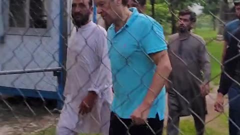 Imran Khan in Bani Gala