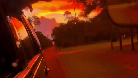 sunset glow