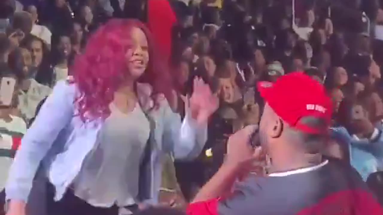 Performer Snatches Rowdy Audience Member Bald Headed