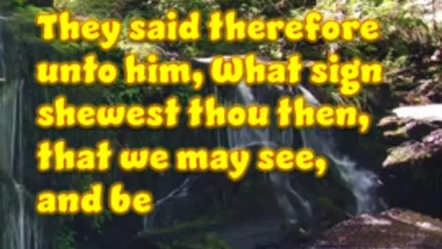 [ JOHN 26 ] | Scourby Audio Bible Verses with TEXT