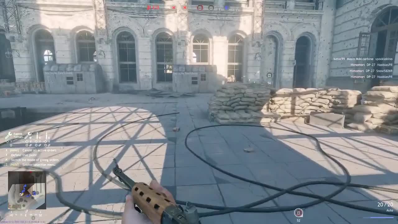 This is the sound coming from the broken TV in the Zero Point Bar