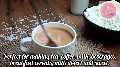 How To Make MILK POWDER at Home ?