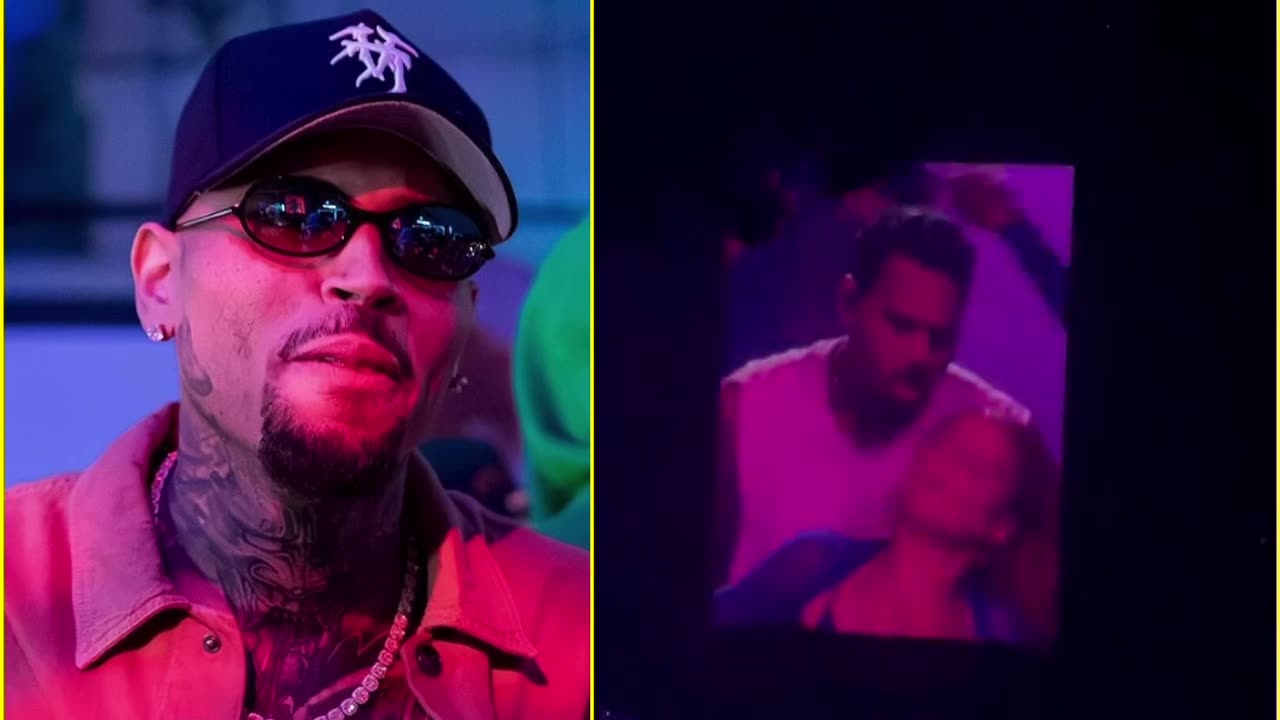 Chris Brown Gets Bricked Up While Dancer Performs on Him😳😭🍆