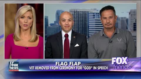 Veteran sues U.S. Air Force after being yanked from ceremony in middle of speech mentioning God