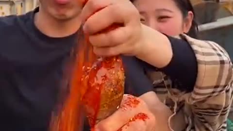 Asian Eating show ( food challenge