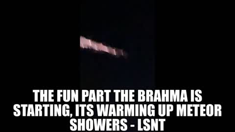 Meteor Showers Looks Like Transformers Touching Down
