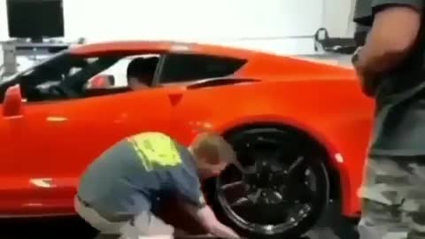 what happened..!!!! Luxury car