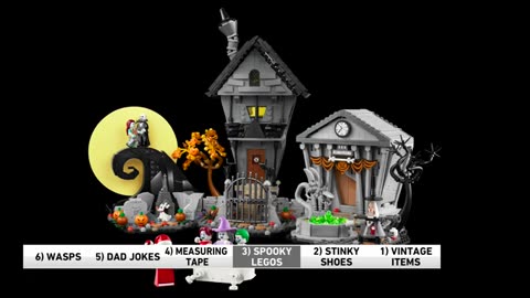 Spooky price tag on a 'Nightmare Before Christmas' LEGO set