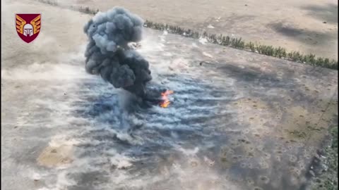 Massive destruction of Russian equipment