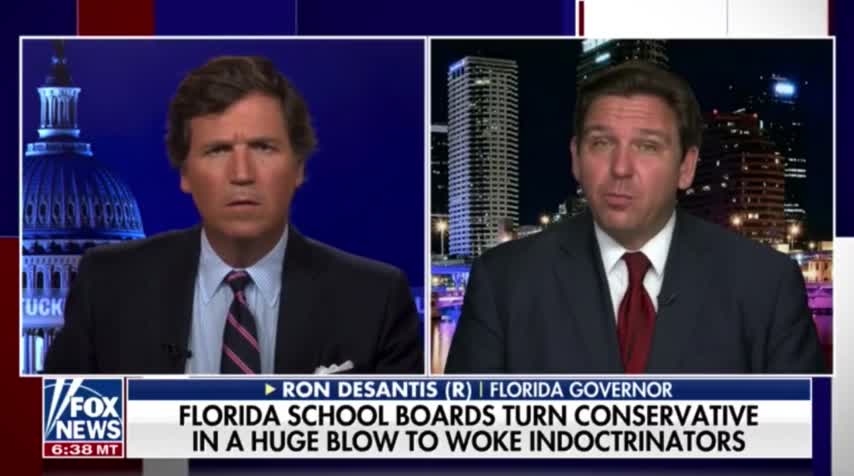 Gov DeSantis On Florida Turning Several School Districts Red!!!!