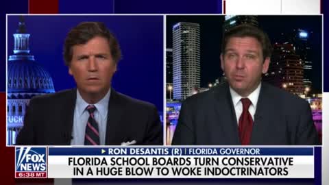 Gov DeSantis On Florida Turning Several School Districts Red!!!!