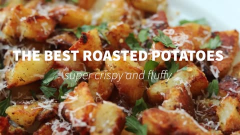 The BEST WAY to Roast Potatoes! SUPER Crispy