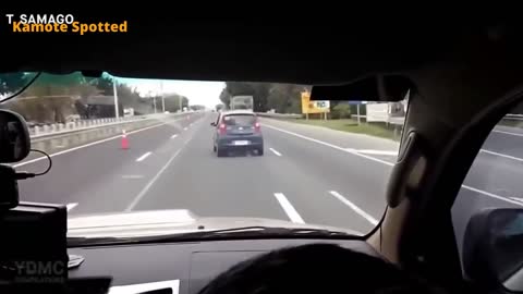 Reckless Driver in the Philippines Dash Cam Insane
