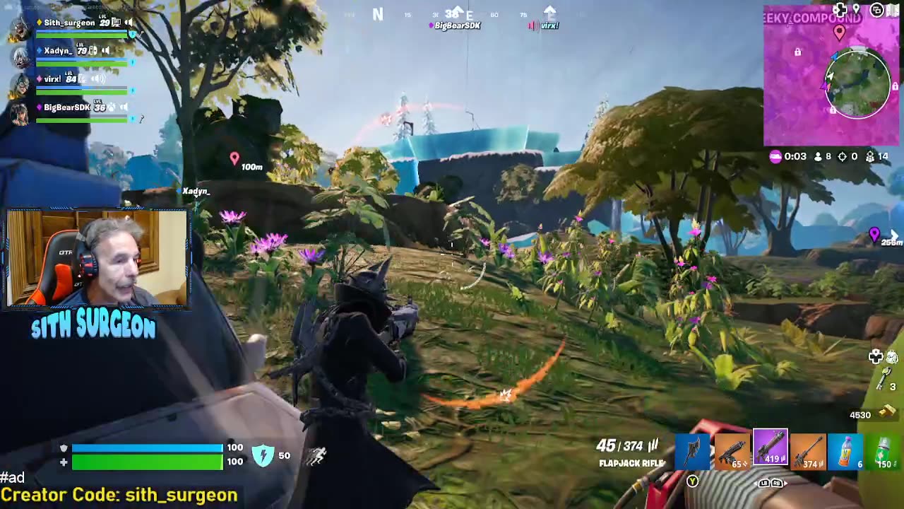 sith_surgeon - Family Friendly Fortnite Live Stream.