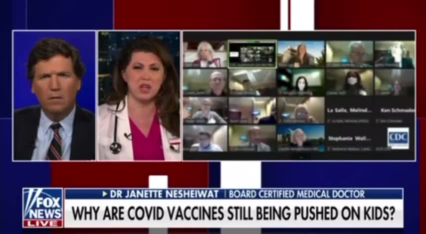 The CDC Is Choosing Profit Over Science, Knowingly Harming Children - Dr. Nesheiwat With Tucker