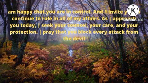 God message for me today prophetic word today