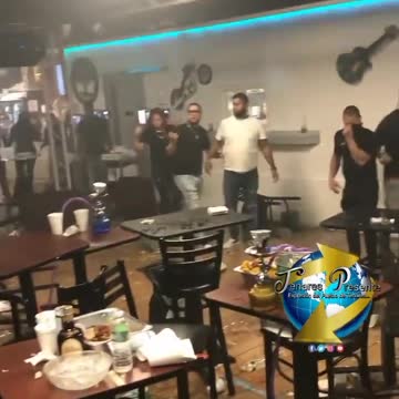 Wild Animals Stampede Through & Destroy Restaurant in Providence Rhode Island, 9/12/2022