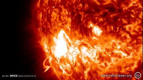 Sun blasts X1.8-class solar flare! See NASA spacecraft views