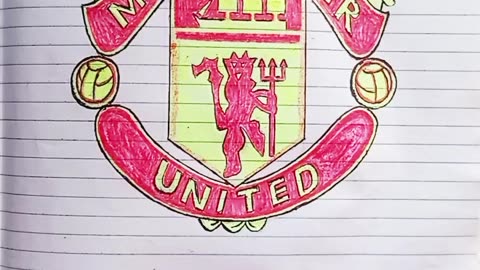 Draw the Manchester united logo