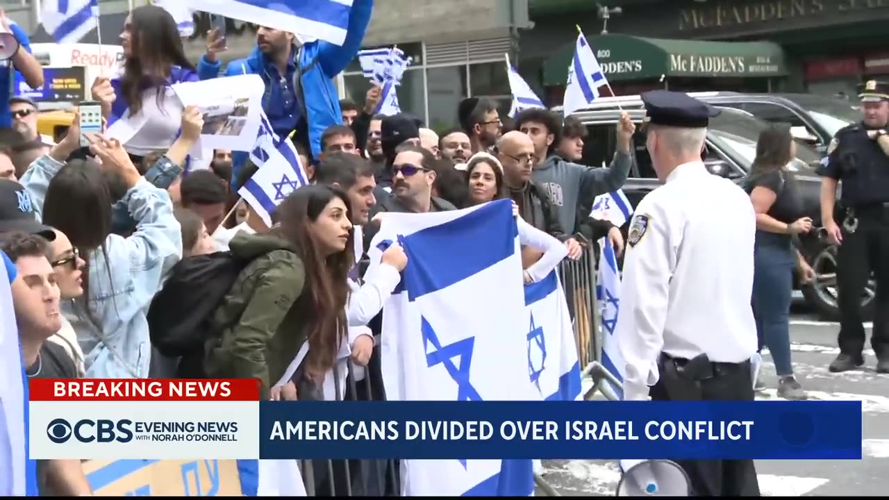 Dueling rallies break out across U.S. after Hamas attacks Israel