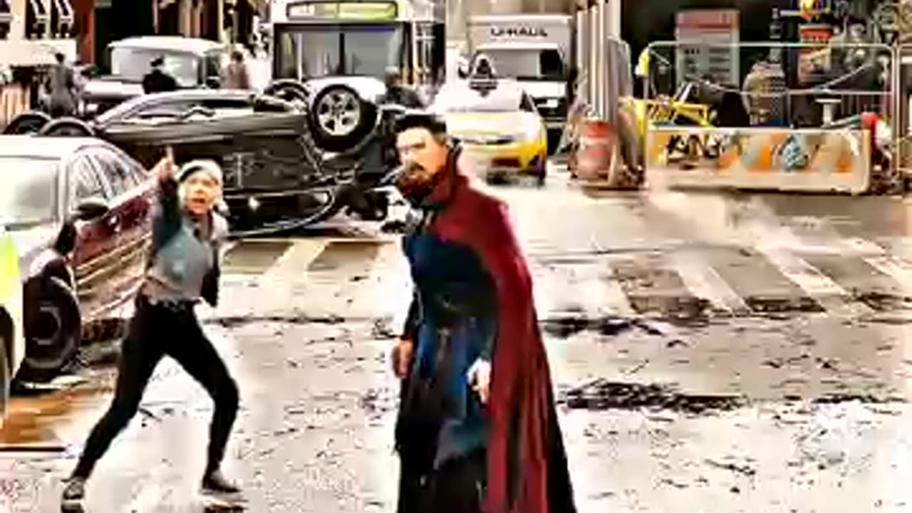Dr Strange Saves America Chavez form Giant Octop