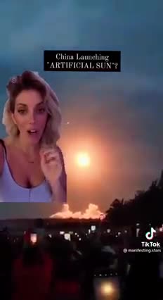 China launching an artifical SUN