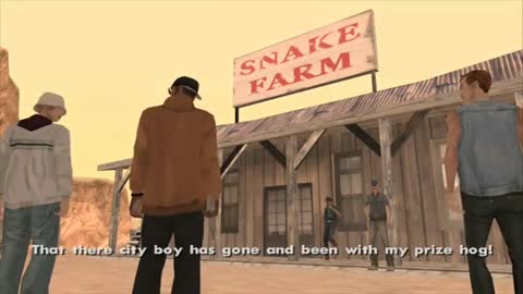 GTA San Andreas (Snake Farm Cutscene)