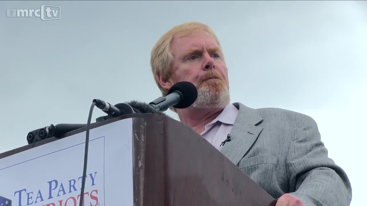 MRC's Brent Bozell Speaks to the Tea Party