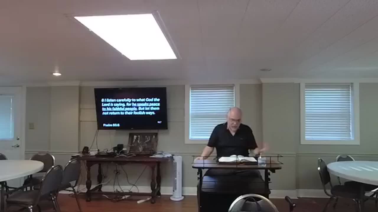 Factors That Determine How God Communicates Psalm 85:8-13 By Dr. George Bannister 08/13/2023