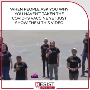 When People ask you why you didn't take the vaccine - Drop Them This