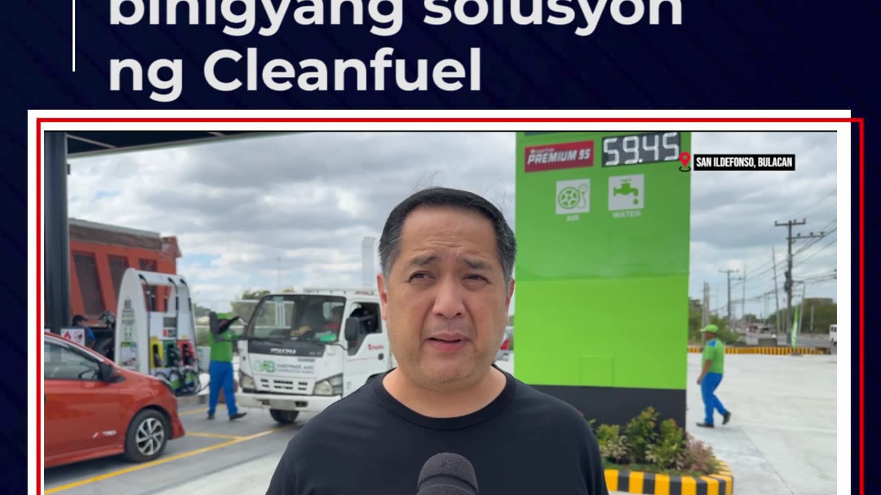 Problema ng mga trak sa San Ildefonso, Bulacan, binigyan ng solusyon ng Cleanfuel