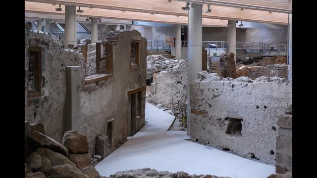 Pre-historic Ancient City of Akrotiri (Thera) Santorini Tour