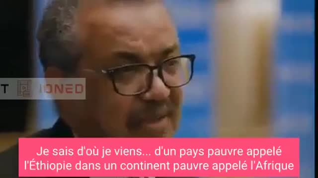 Le directeur général de l'OMS