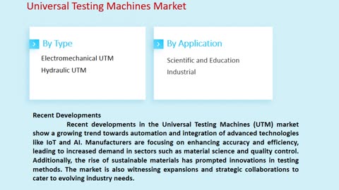 Universal Testing Machines Market Size, Share, and Forecast to 2033