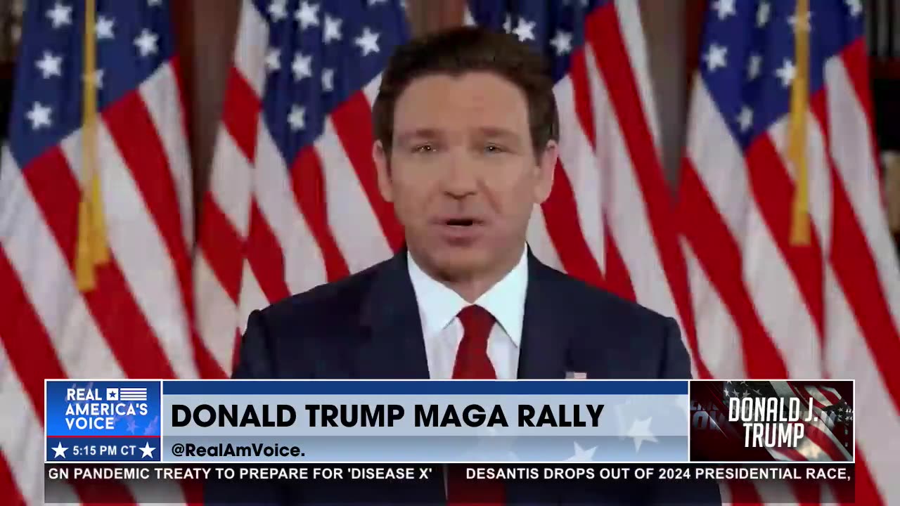 BREAKING: Ron DeSantis drops out of the race