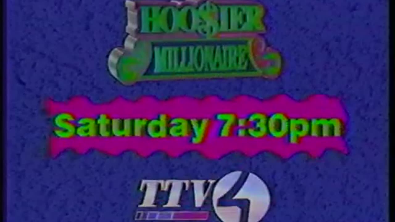 December 1993 - 'Hoosier Millionaire' Promo