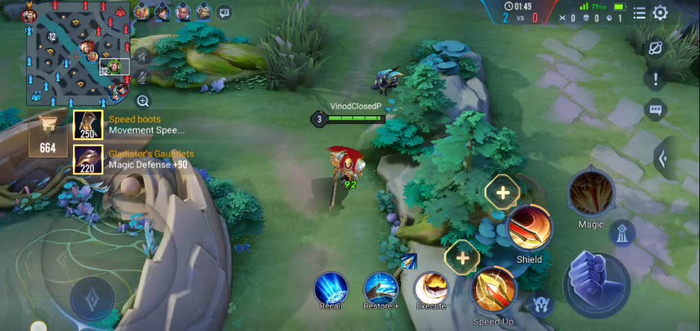 Clash of Titan Moba Game play