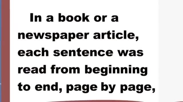 Before the Internet, we used to consume most information in a linear fashion