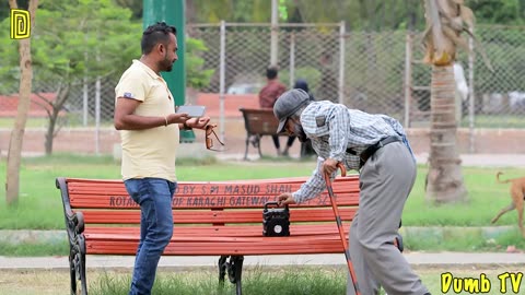 Old Man Break Dancing Prank.