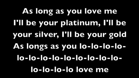 📹 As long as you love me - Justin Bieber ft. Big Sean [Lyrics]