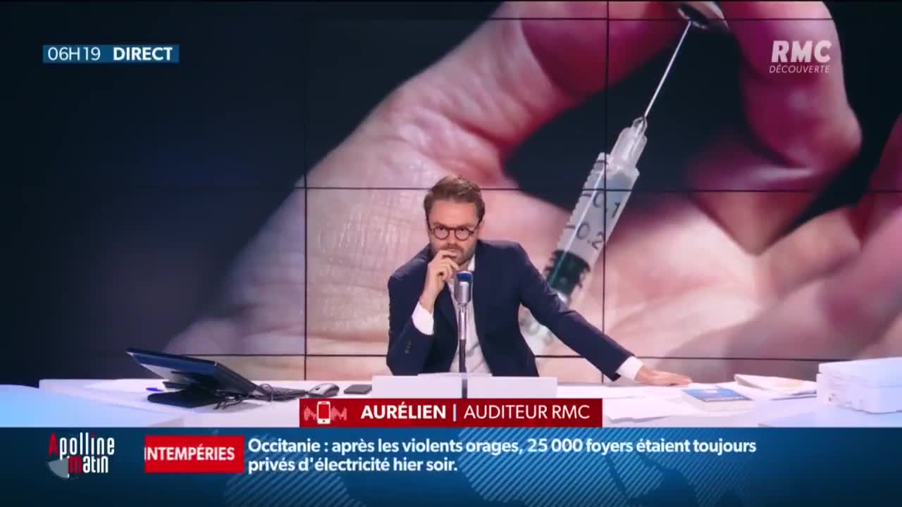 Journaliste taré haineux versus un soignant qui refuse de se faire vacciner