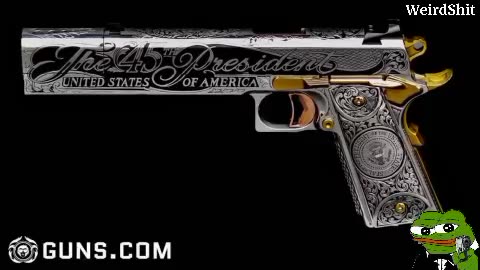 THE CUSTOM BUILT DONALD TRUMP 1911 PISTOL