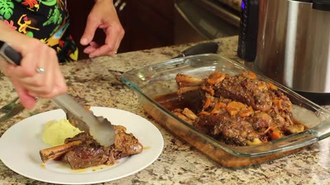 How To Cook Lamb Shanks In Instant Pot _ Rockin Robin Cooks