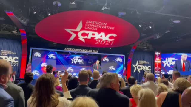 CPAC TEXAS 2021 PRESIDENT TRUMP CLOSING SPEECH