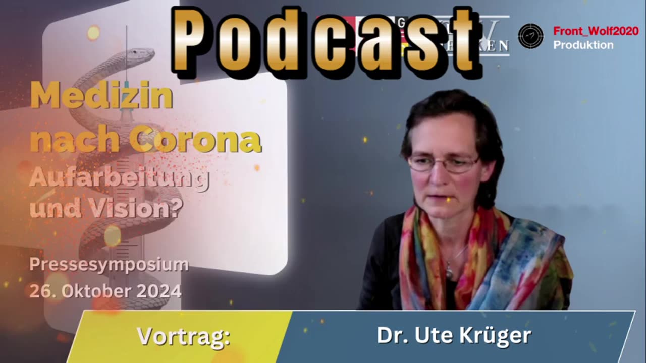 Podcast: Dr. Ute Krüger auf dem Pressesymposium MWGFD am 26.10.2024