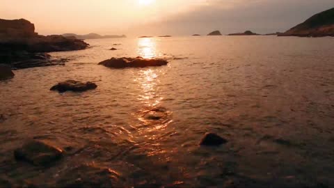 Sunrise video Drone Footage